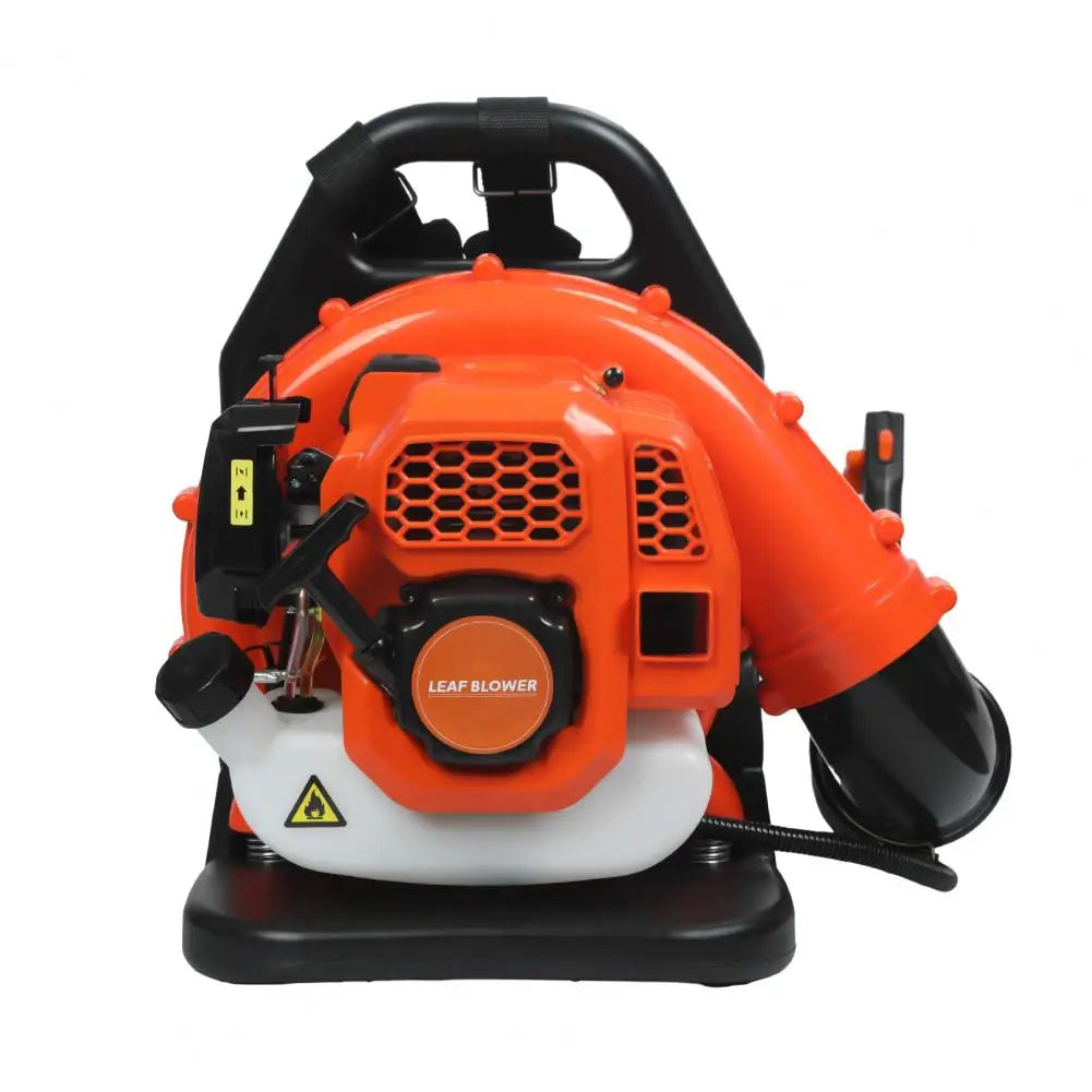 52CC Petrol Backpack Leaf Blower, 2-Stroke 550CFM Dust Blower, Cleaning Lawn Care Yard Work Landscaping Snow Removal Leaf Blower