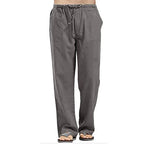 Wide Pants Spring Men's Korean Fashion Sports Streetwear Linen Oversize Trousers Yoga Pants Sweatpants Casual Daily Wear