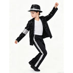 Halloween performance costume tap dance MJ dance performance costume Mike cosplay set imitates Easter party dress up new