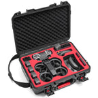 STARTRC Avata 2 Case,Waterproof Carrying Hard Case for DJI Avata 2 Fly More Combo with Goggles 3(NOT for Goggles N3),FPV Remote Controller 3,Battery Charging Hub,FPV Drone Accessories