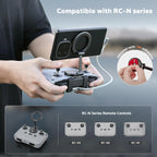 STARTRC Adjustable Magnetic Phone Stand for DJI RC-N1/N2/N3 Remote Control,for DJI Neo 2/ Avata 360/Mini 5 Pro/ 4 Pro/ 3/ Mini 4K/Air 3S/Avata 2 Drone Accessories