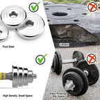 Home Gym Fitness Workout, Steel Dumbbell Set, 3 in 1, 44/66/88 LBS