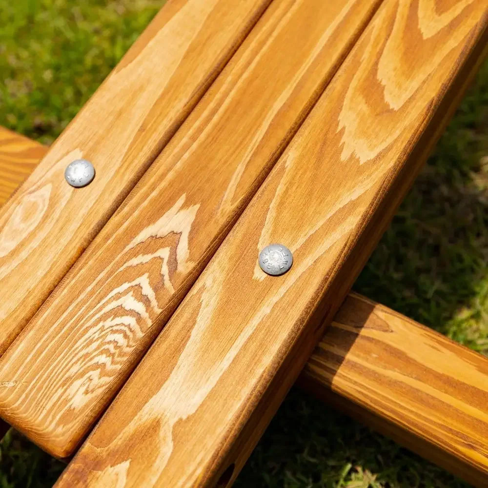 4-Ply Cypress Hammock with Stand, Southern Cypress Wood, Rust-Resistant Hardware, Handcrafted, 450 lbs Weight Capacity