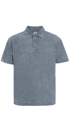 3 Pack Men's Casual Washed Quick Drying Breathable Lapel Short Sleeved Polo Shirt for Summer Casual Wear